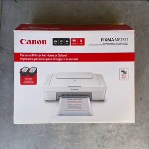 Canon PIXMA MG2522 All-In-One Inkjet Printer Scanner Copier New Open Box
